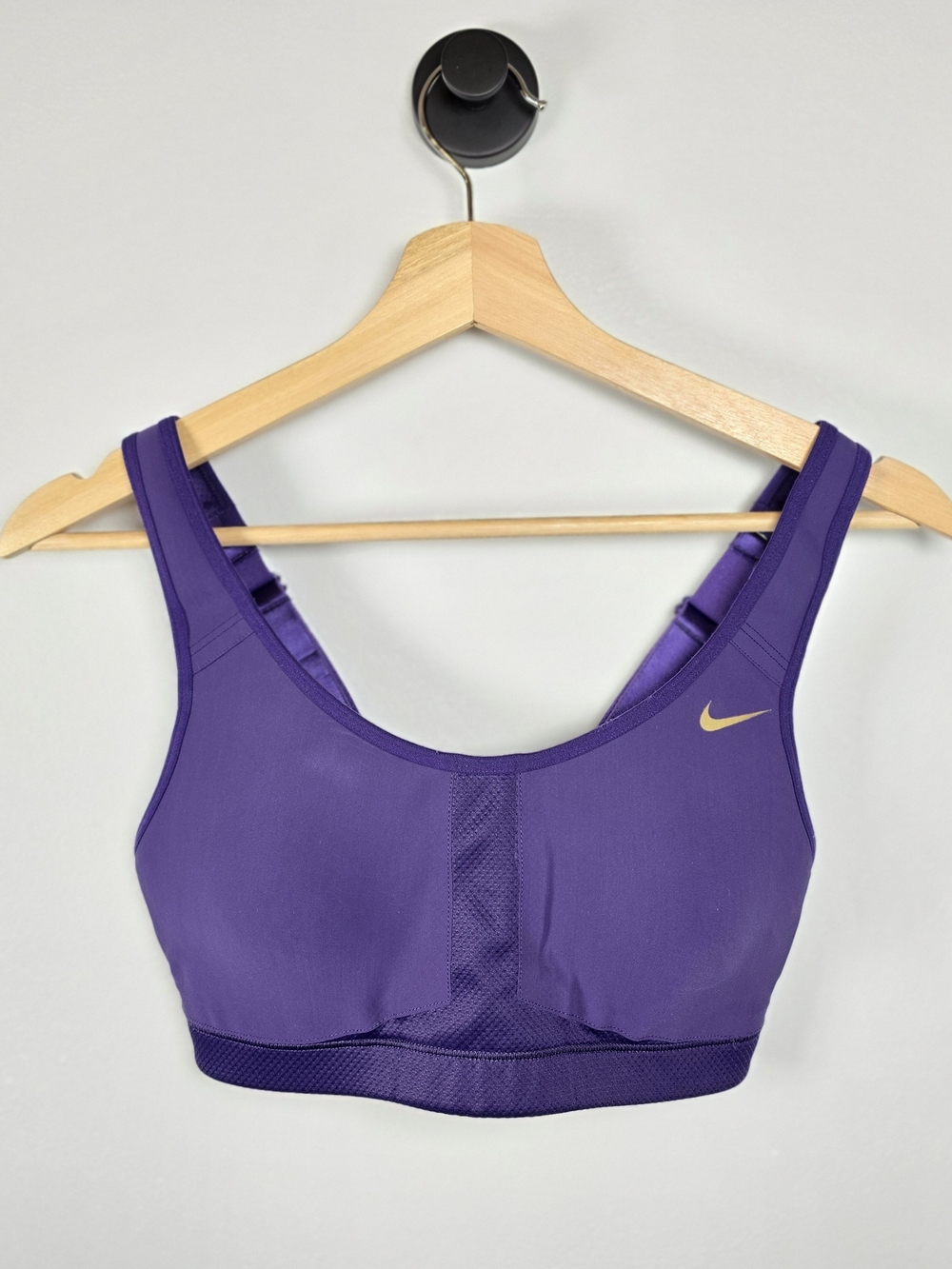 Nike Women's Purple Medium-Support Sports Bra